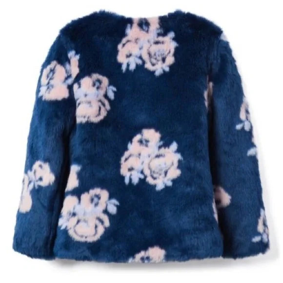 Janie and Jack Faux Floral Print Jacket